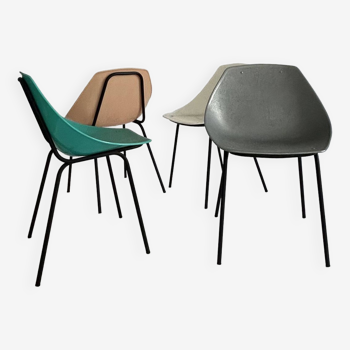 chairs by Pierre Guariche for Meurop 1958