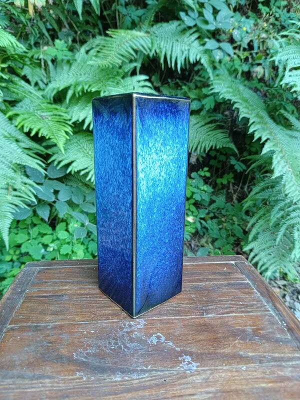 Vintage Japanese ceramic vase from Tokoname 1970