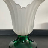 Vintage glass paste vase