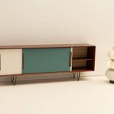 Scandinavian low sideboard 3 doors