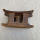 Ashanti stool, West African, carved from solid wood