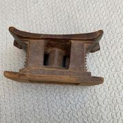 Ashanti stool, West African, carved from solid wood