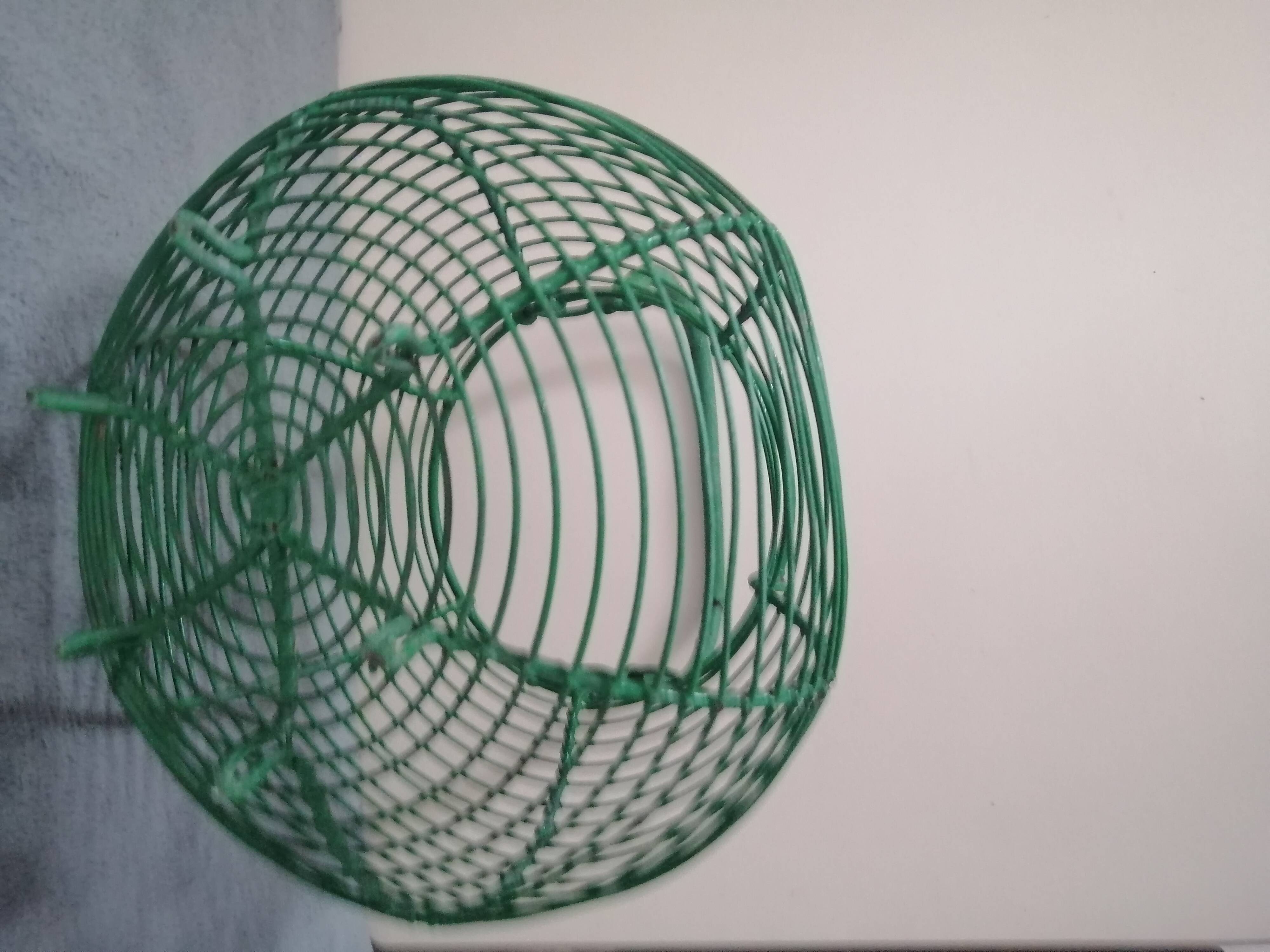 Panier a salade vintage en metal