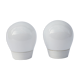 Paire globes opaline appliques ou plafonnier LJS 6000