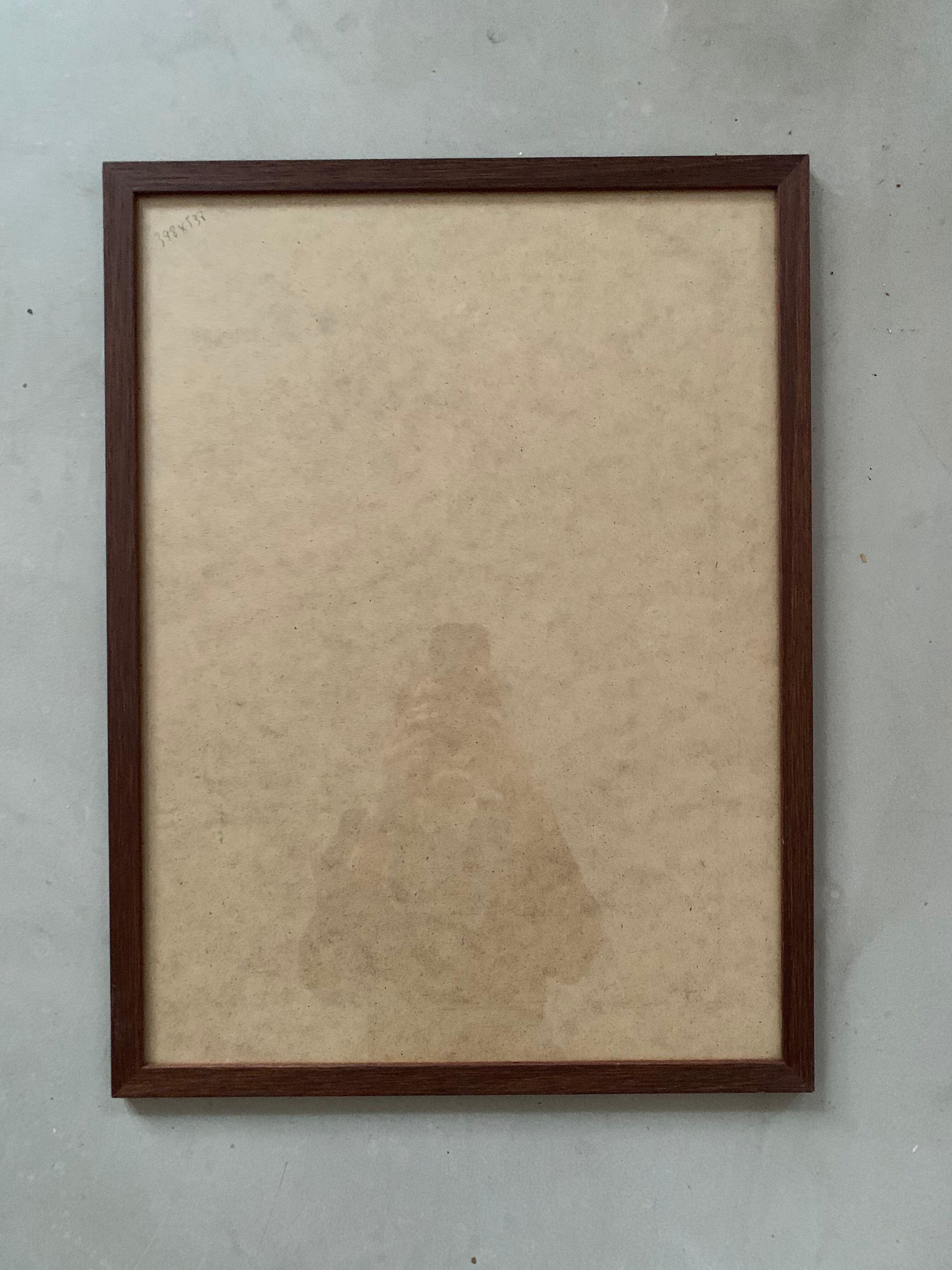 Old wooden frame 43x57cm