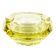 Art Deco ashtray, crystal, Czechoslovakia, 1950s