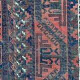 Tapis ancien Belutch afghan 122x220 cm