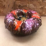 Ancien cendrier style vallauris céramique multicolore décoration vintage #a997