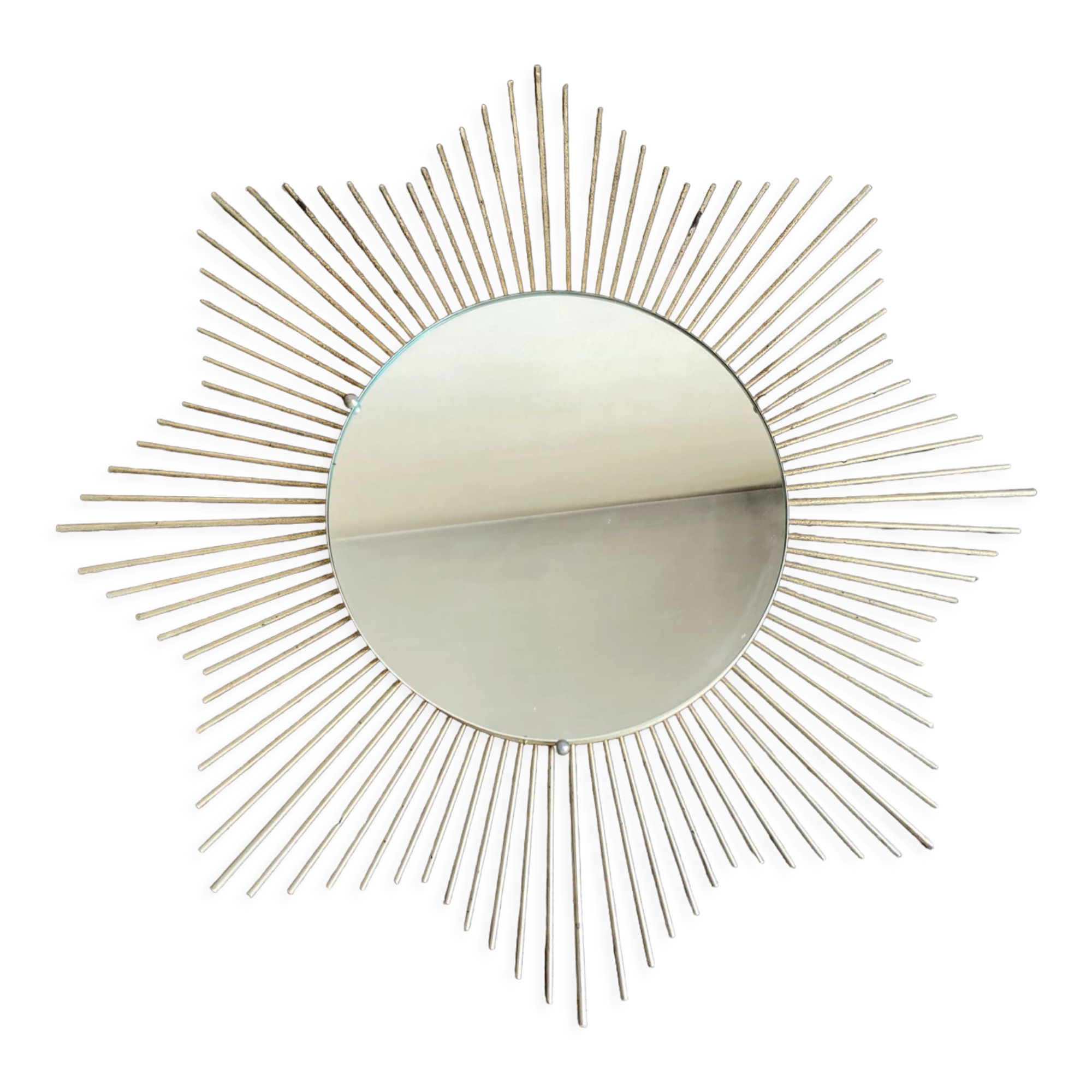 Sun mirror 1960 rn gilded metal
