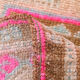 Handmade Wool İn Vintage Door Mat Rug