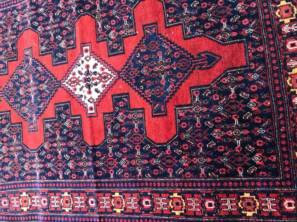 Tapis ancien senneh persan 108x148cm