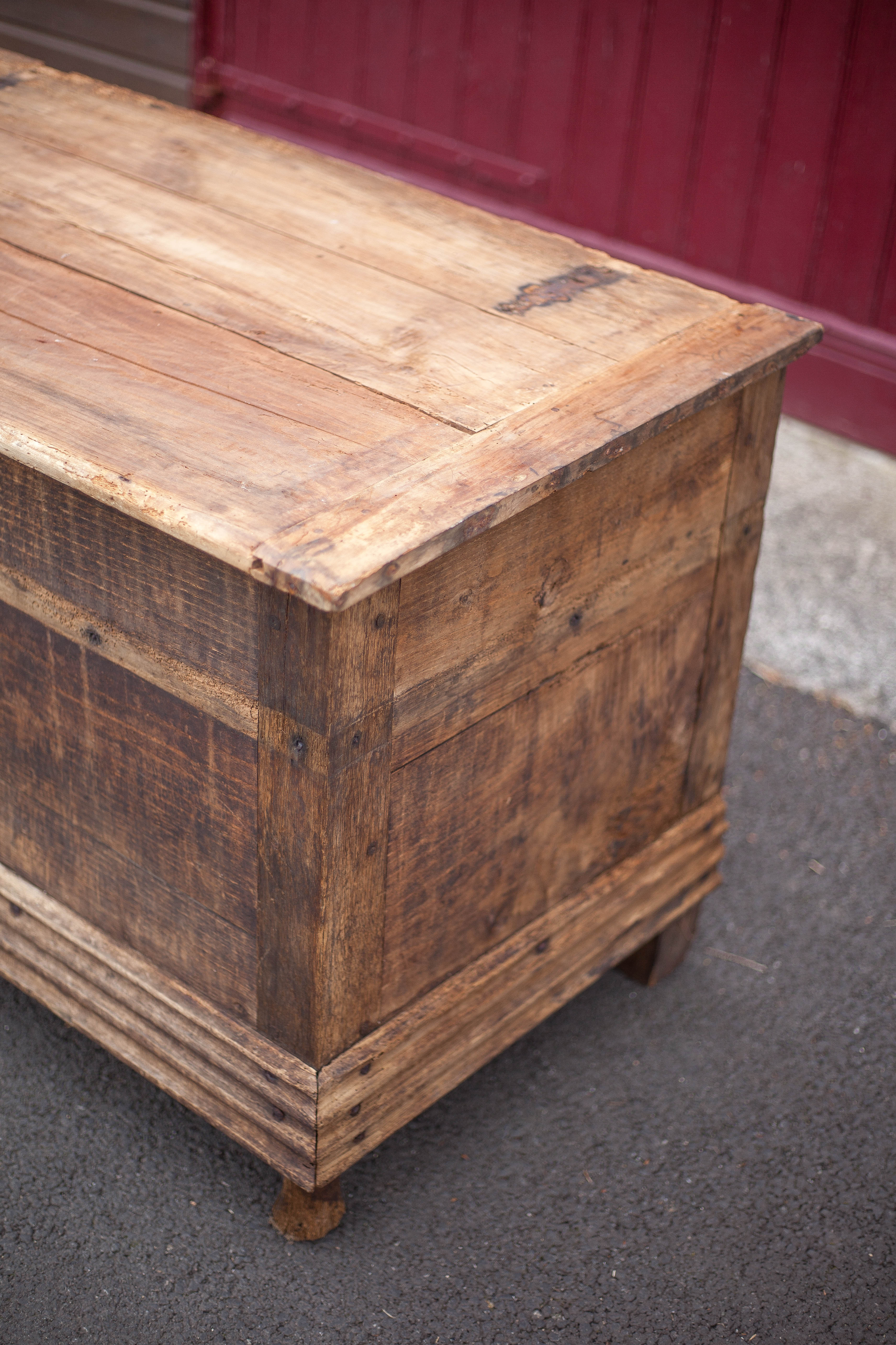 Oak chest
