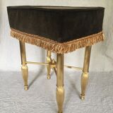 Brass tabouret of the 70s