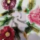 Very beautiful barbotine Vintage plate Choisy Le roi