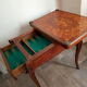 Play table in Louis XV marquetry. Early 20th century.