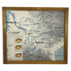 The loire geographical solar poster double sided