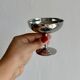 Set of 6 vintage stainless steel dessert bowls