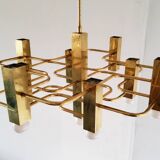 Gaetano Sciolari chandelier, Boulanger from the 70s