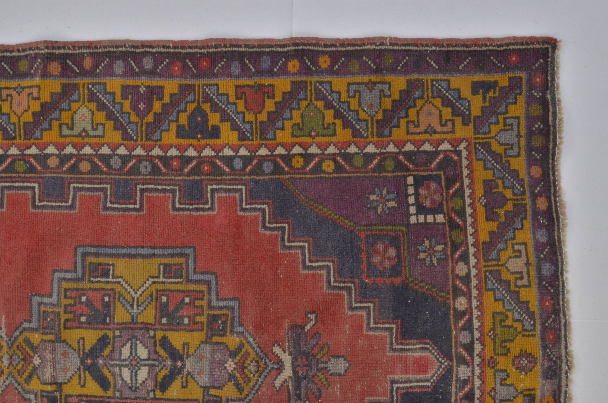 Tapis kurde anatolien noué à la main sku a-2
