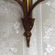 Elegant Pair French Antique Bronze Empire Arrow Style Double Wall Lights 4841
