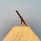 Mid-century Dornstab table lamp in teak by A. Pöll for Kalmar