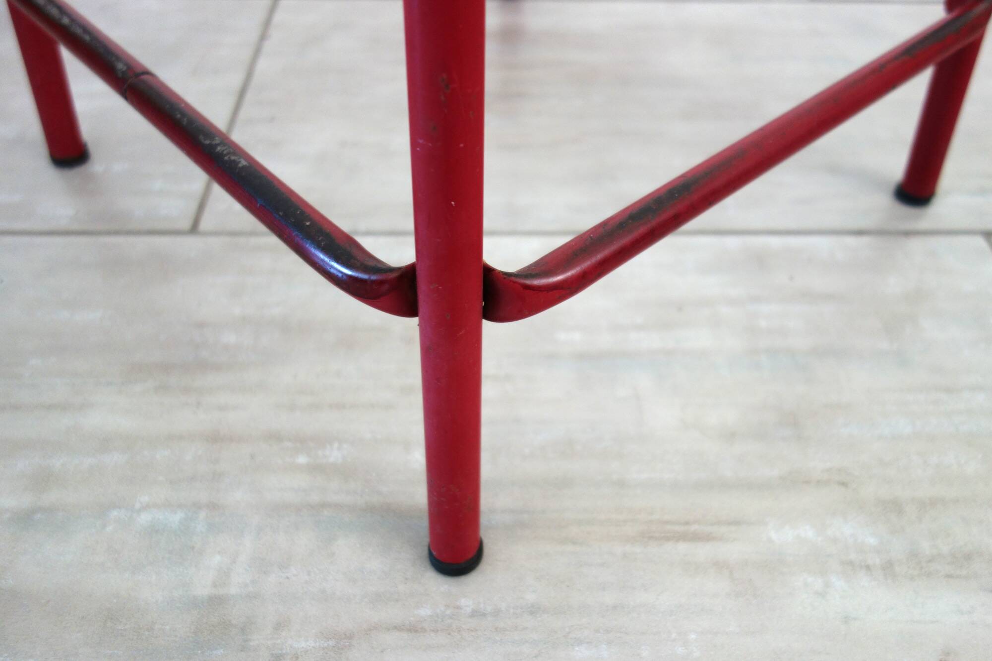 Tabouret industriel vintage