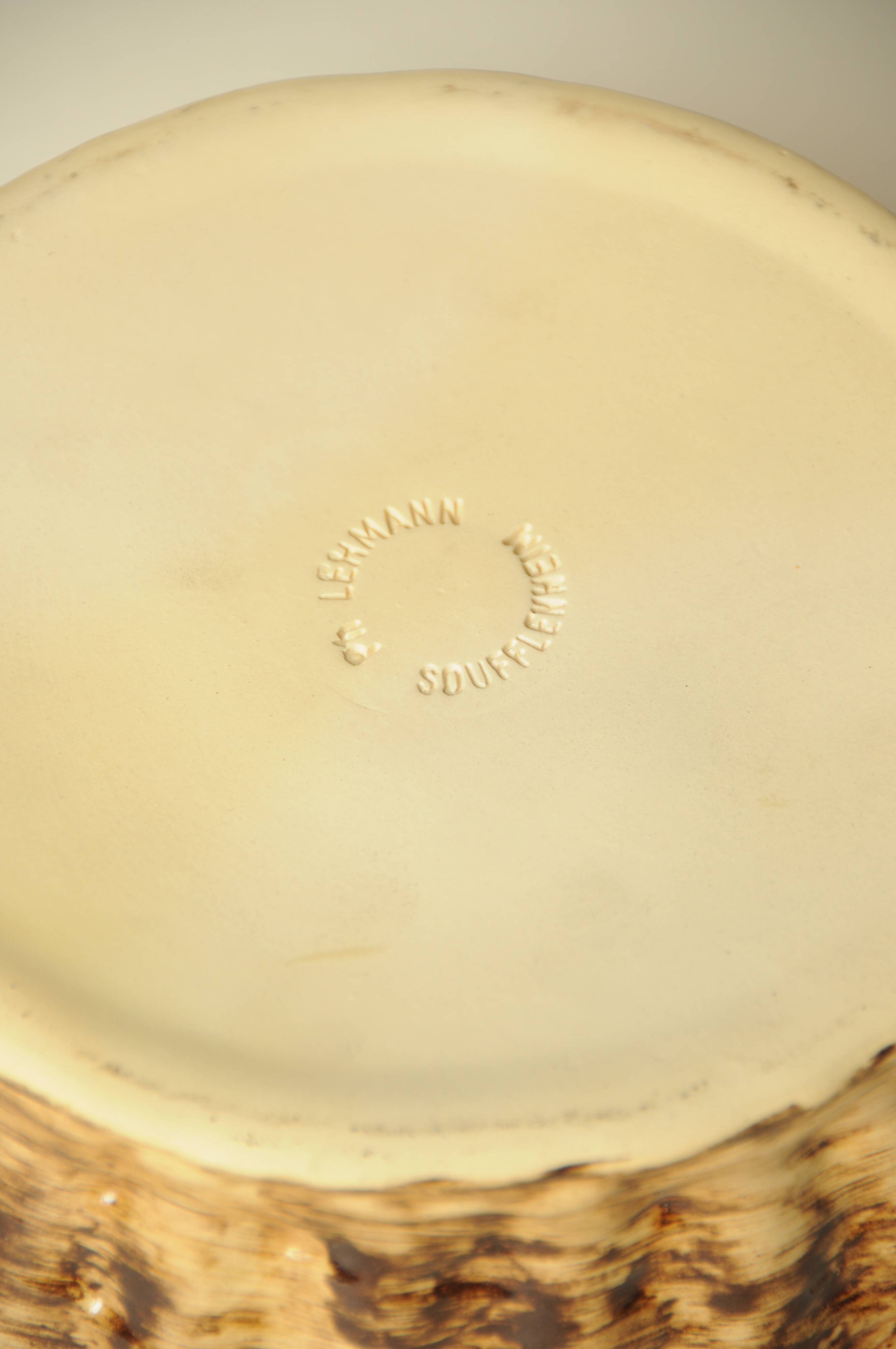 Terracotta Fruit Basket – Polychrome Trompe-l’Œil – Soufflenheim