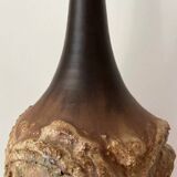 Table lamp by Judi Kunst, denmark, brutalist studio ceramic, 1960s