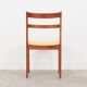 Set of four teak chairs, Danish design, 1970s, production: Denmark