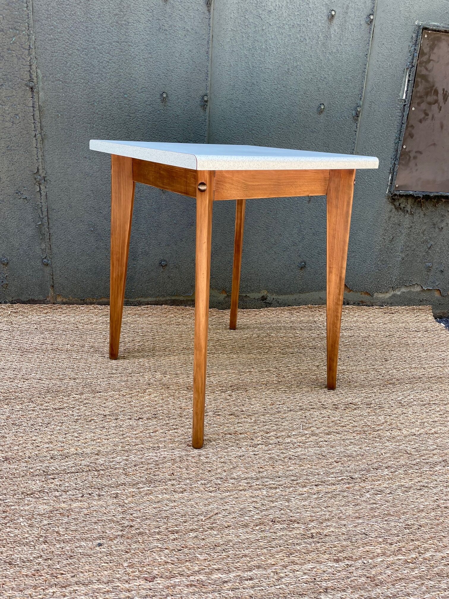 Formica dining table or desk and vintage wood