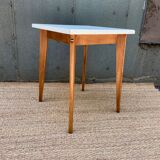 Formica dining table or desk and vintage wood
