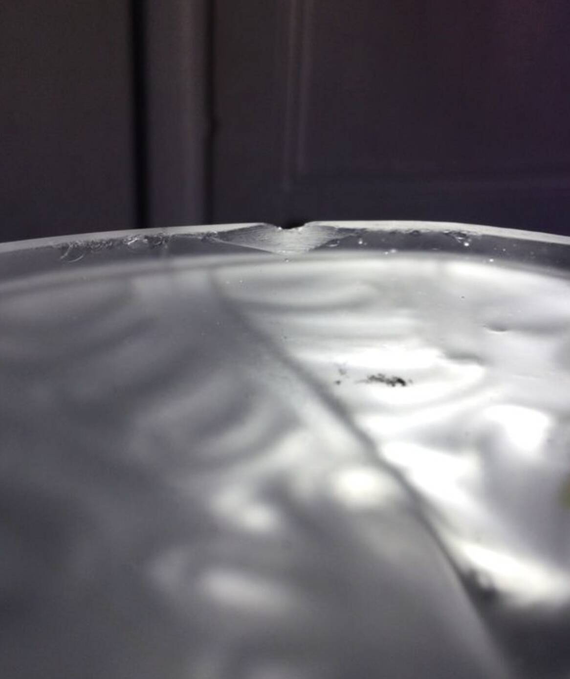 Art Deco Molded Glass Candy Box / Powder Box – Palmette