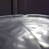 Art Deco Molded Glass Candy Box / Powder Box – Palmette