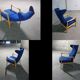 Fauteuil inclinable chaise longue lounge chair années 50 style kofod larsen  Sven Ivar Dysthe