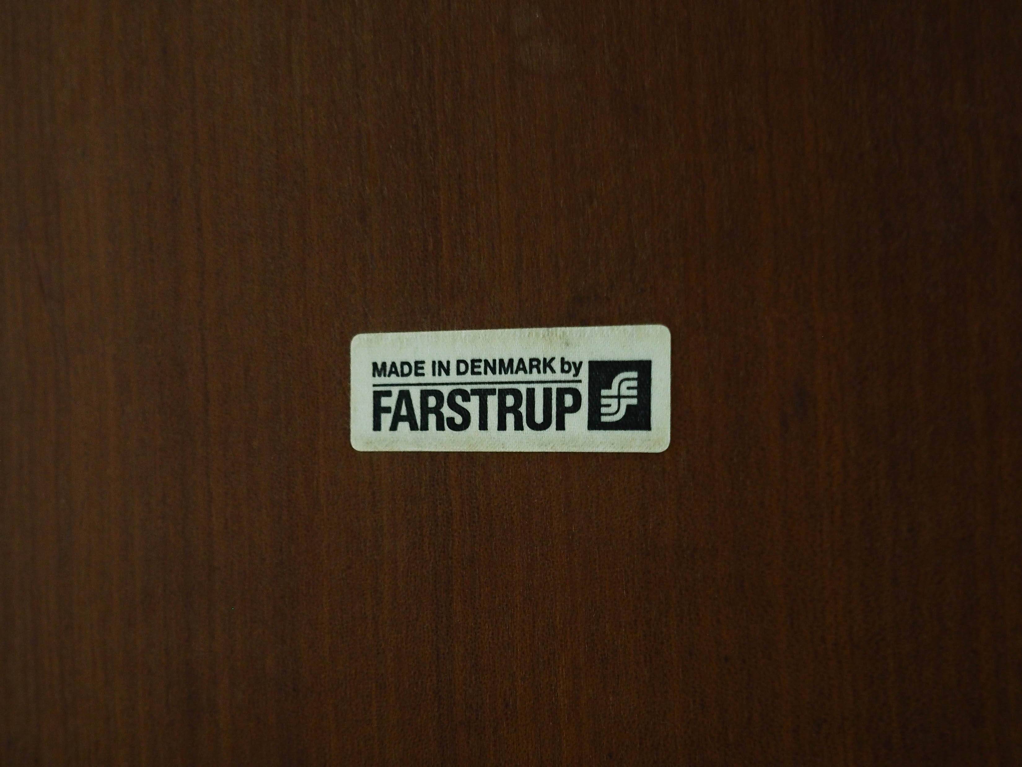 Oak table, Danish design, 1970s, manufactured by Farstrup Møbler