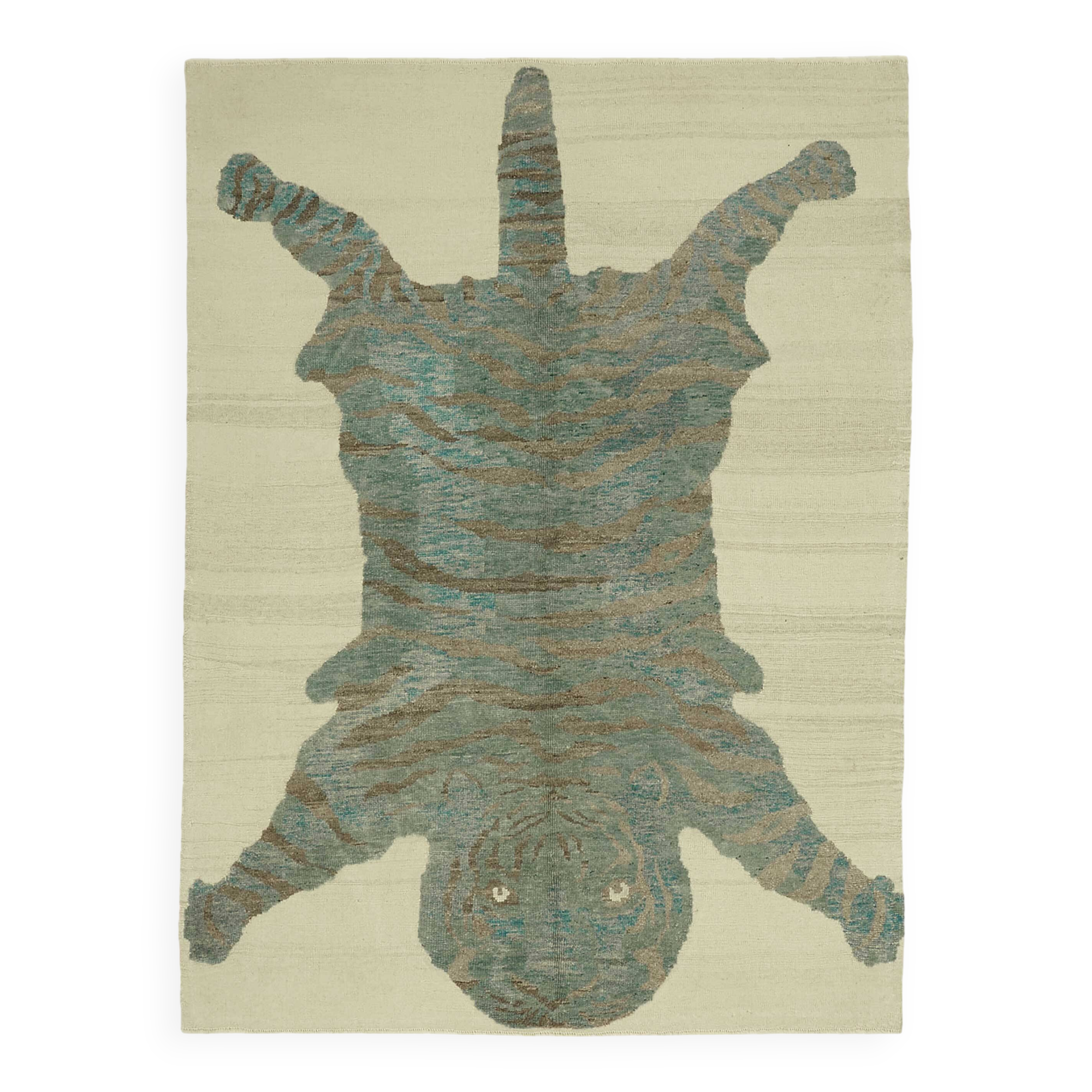 Turkish Handknotted Wool Tiger Rug  200 cm x 272 cm