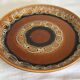 Round hollow serving dish Sarreguemines model Hawai