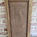 Teak mirror