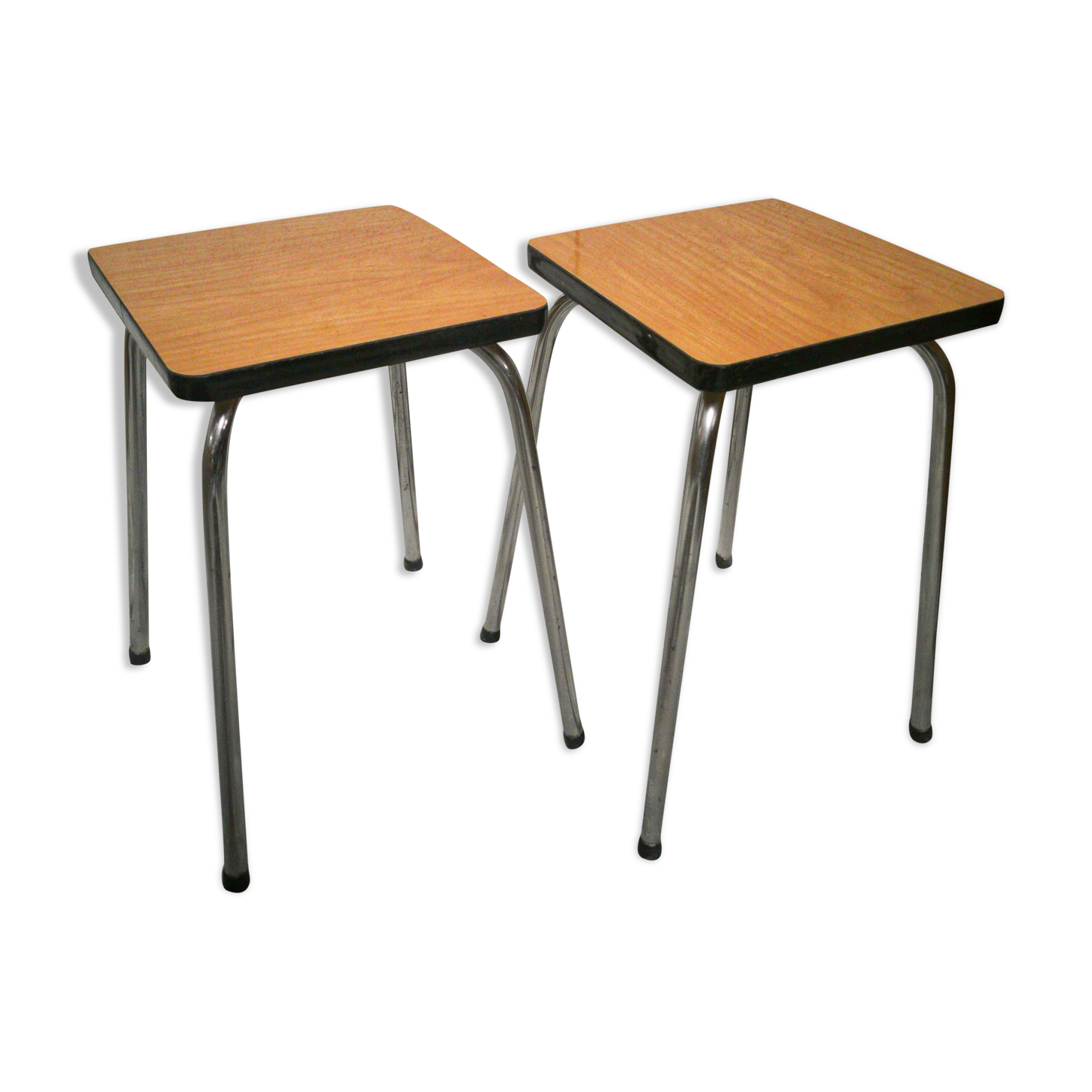 Pair of formica stools