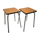 Pair of formica stools