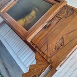 Enfilade art déco, meuble buffet ancien, vaisselier vintage