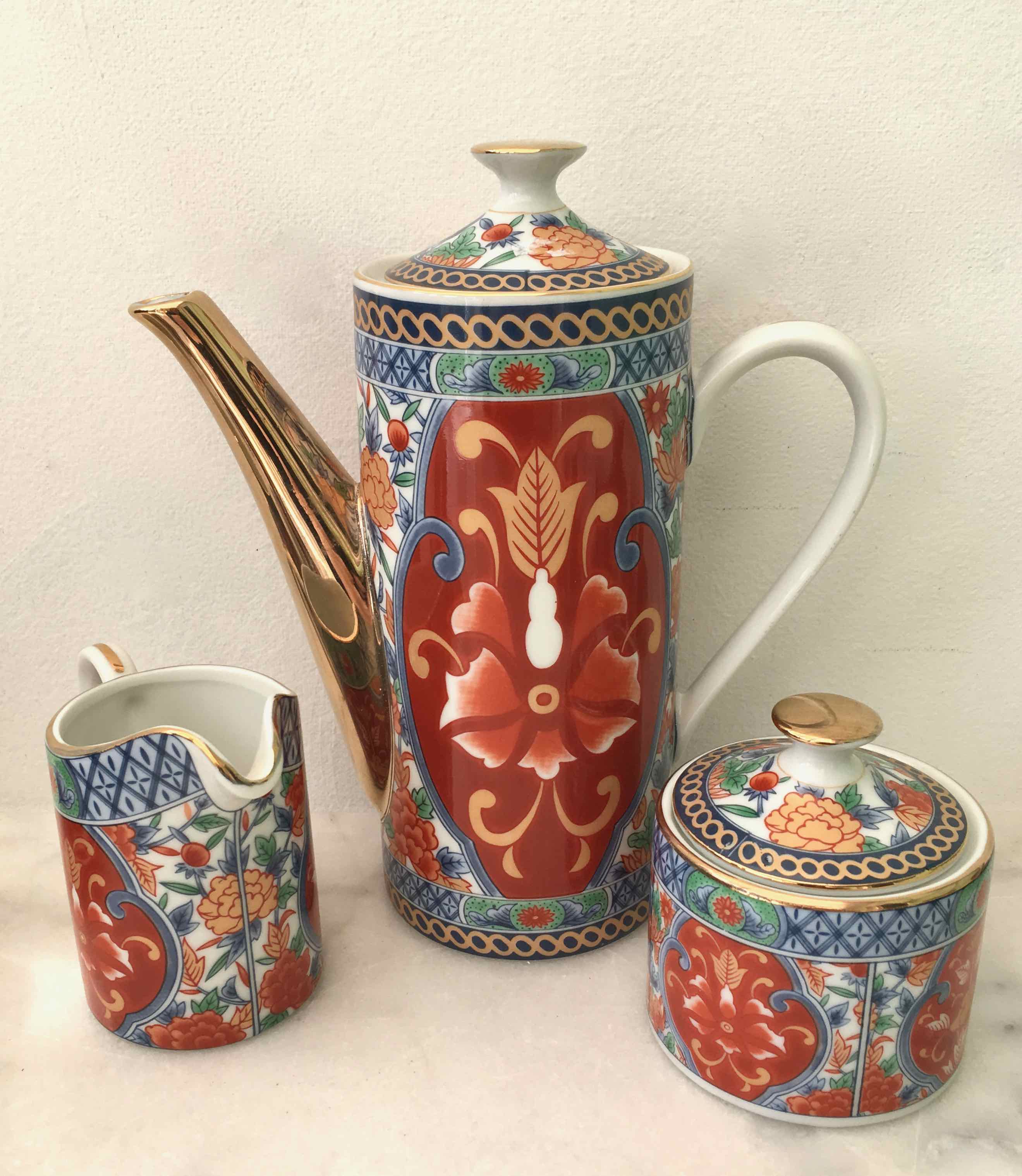 Japanese tea or coffee set for 6 p.