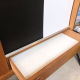 Vintage two-tone Scandinavian sideboard, 1960