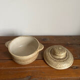 Stoneware sugar bowl