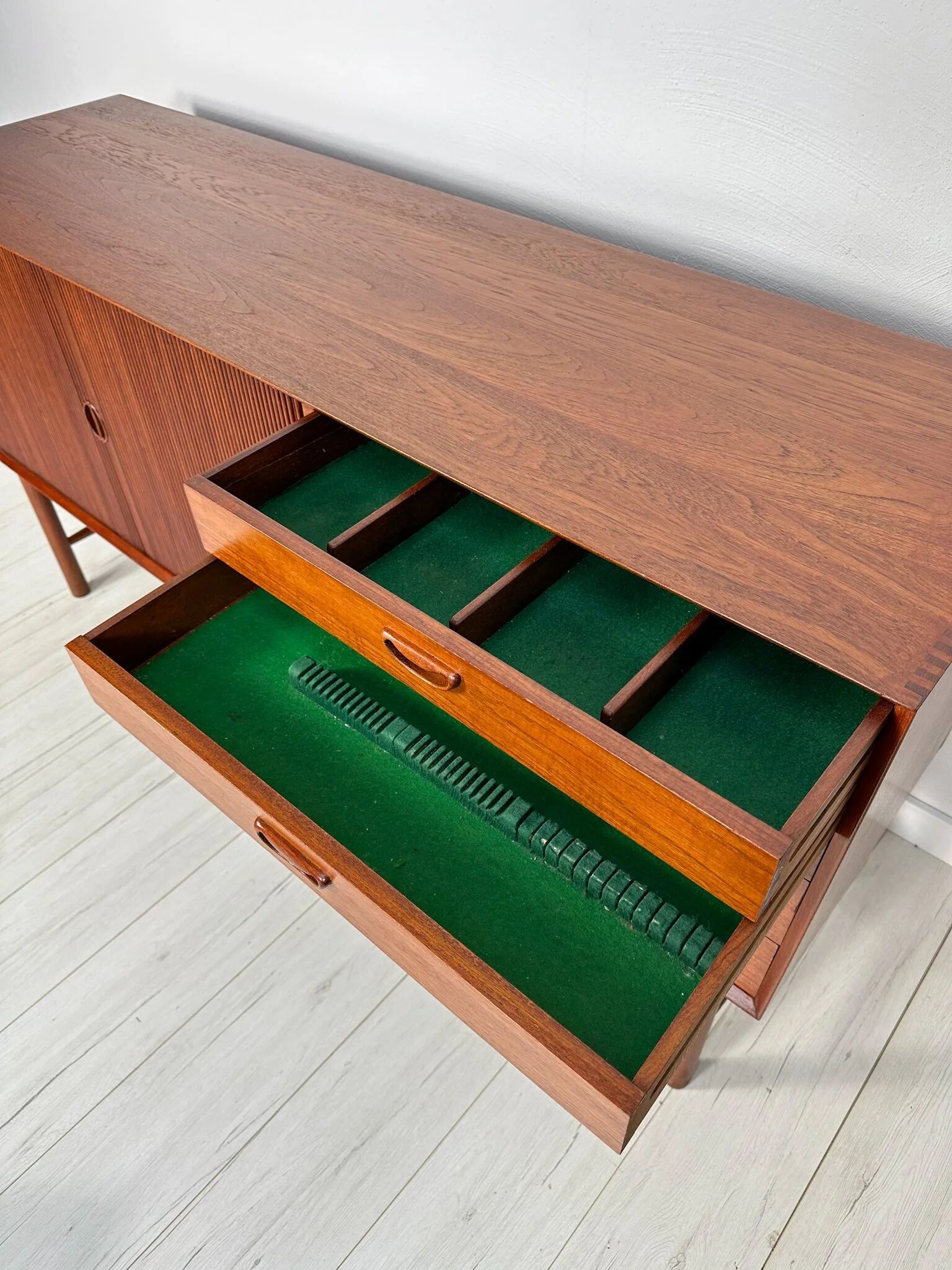 1950s Vintage Peter Hvidt & Orla Mølgaard-Nielsen Danish Teak Sideboard