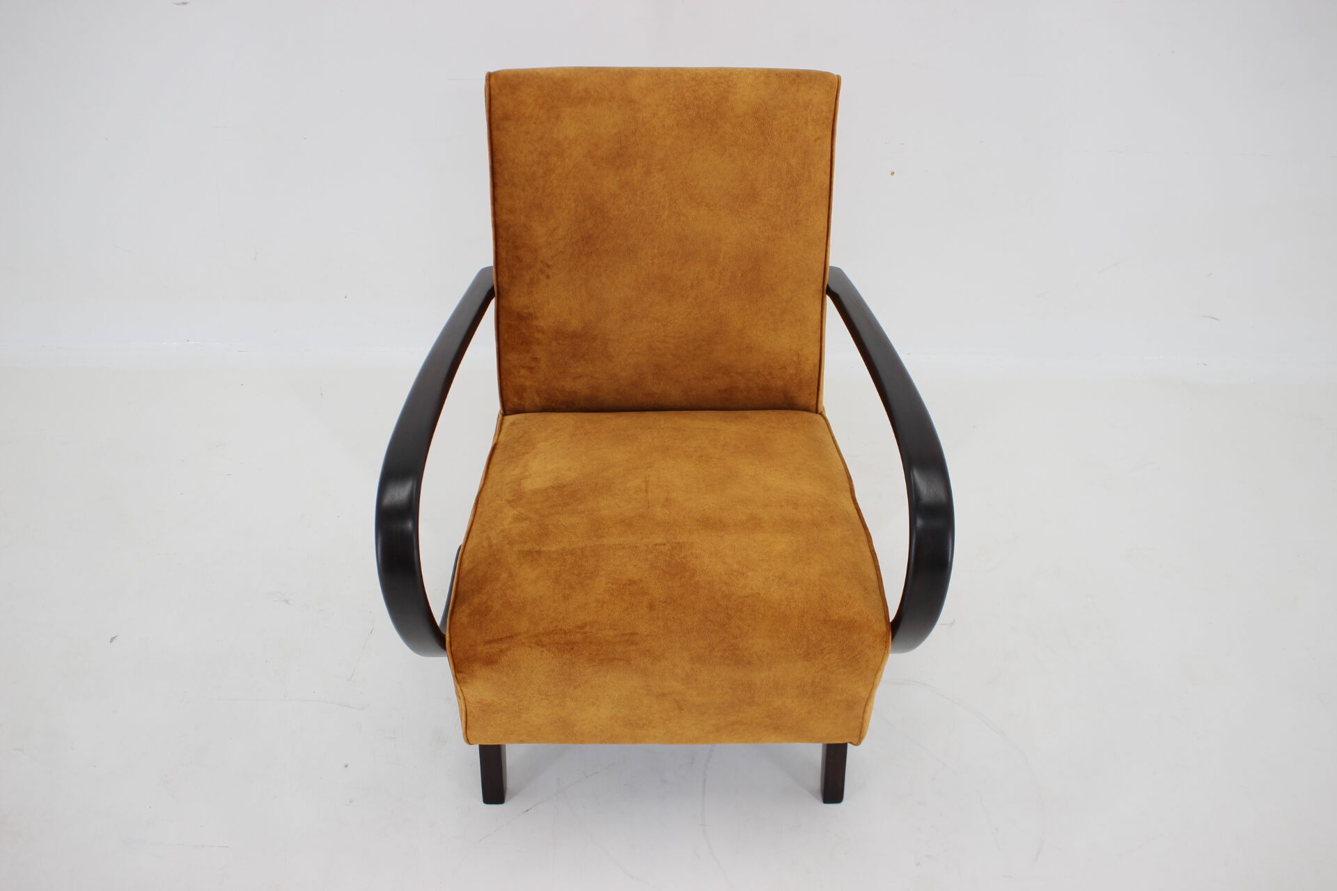 1950s Jindrich Halabala Restored Armchair, Czechoslovakia
