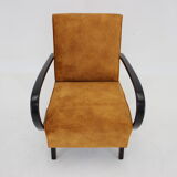 1950s Jindrich Halabala Restored Armchair, Czechoslovakia