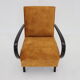 1950s Jindrich Halabala Restored Armchair, Czechoslovakia
