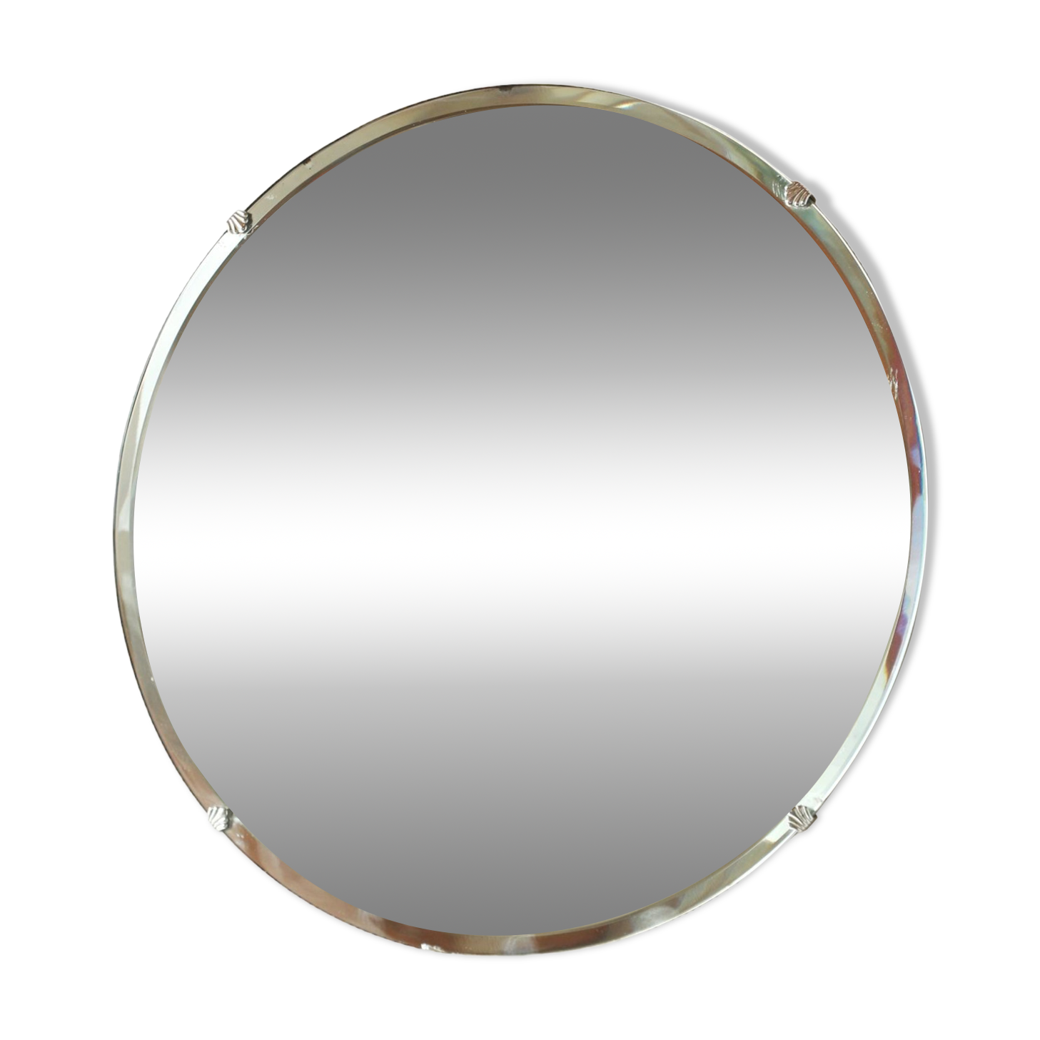 Round Beveled Mirror - 3.3
