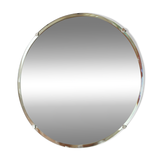 Round Beveled Mirror - 3.3